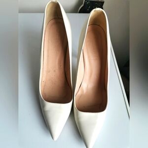J. Crew off white pumps 9